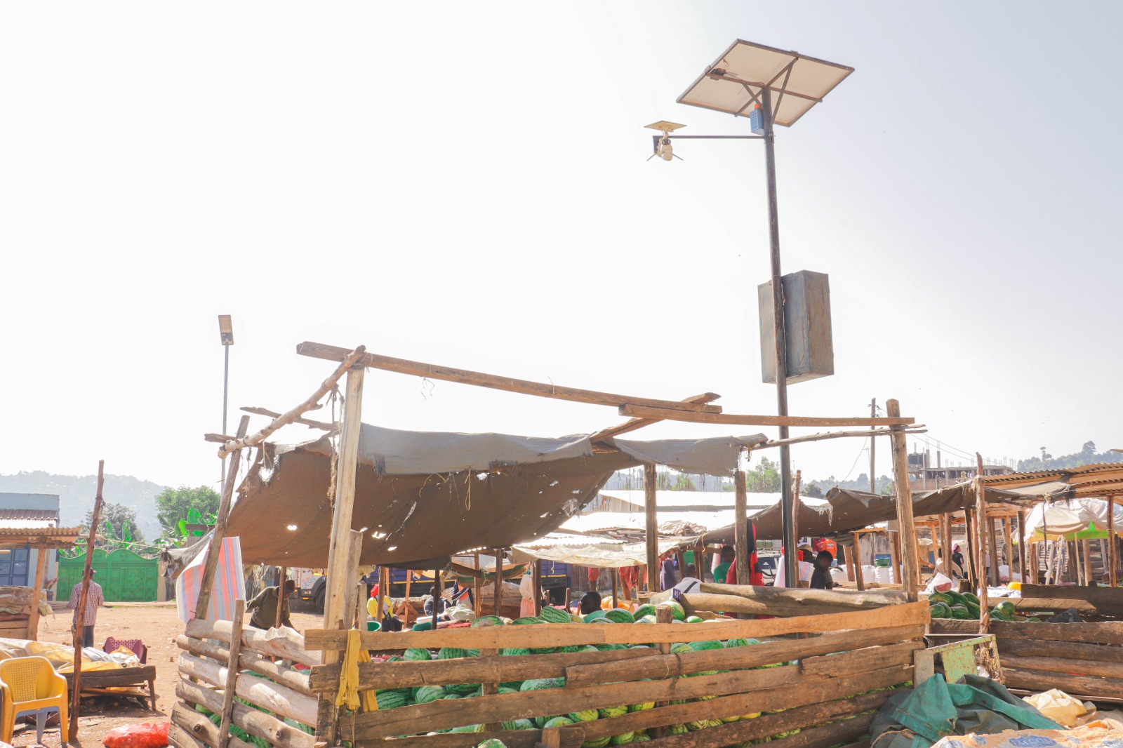 Solar-Powered Street Lighting at Keroka Market